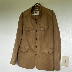 Joseph Abboud  men’s XL blazer Tan modern fit Jacket